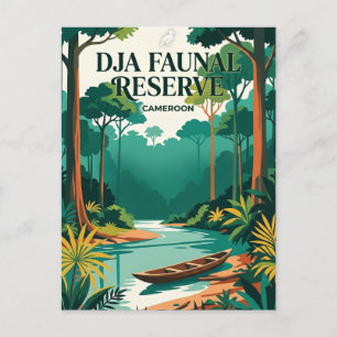 Carte Postale Réserve faunique de Dja Cameroun
