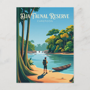 Carte Postale Réserve faunique de Dja Cameroun