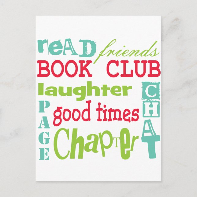 Carte Postale Réserver Club Conception du métro par Artinspires (Devant)