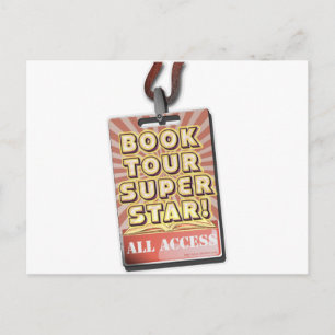 Carte Postale Réservez Tour Superstar !