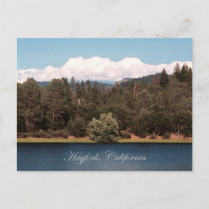 Carte Postale Réservoir Ewing au printemps...