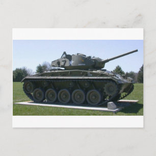 Carte Postale Réservoir léger de M24 Chaffee
