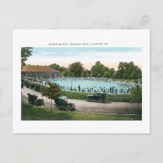 Carte Postale Réservoir Park, Piscine, Louisville, Ky
