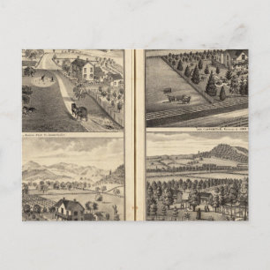 Carte Postale Résidences de Franklin Bedwell