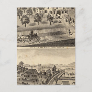 Carte Postale Résidences de SA Nay et DM Winans