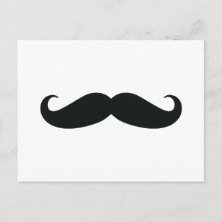 Carte Postale Respectez la moustache Stache
