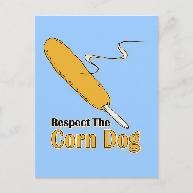 Carte Postale Respectez Le Chien De Maïs ? (Devant)