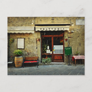 Carte Postale restaurant italien