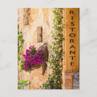 Carte Postale Restaurant italien