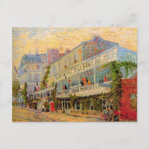 Carte Postale Restaurant Sirene, Asnières de Vincent van Gogh