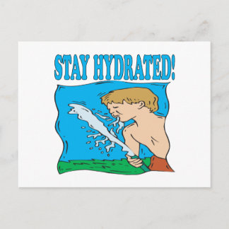 Carte Postale Restez hydraté