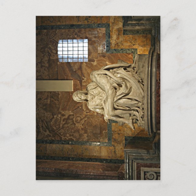 Carte Postale Résumé Description Piet de Michel-Ange? Saint-Péte (Devant)