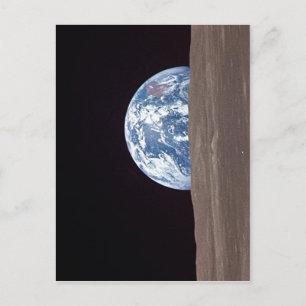 Carte Postale Résumé Description Terre se dressant derrière la l