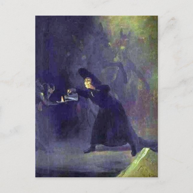 Carte Postale Résumé Francisco de Goya : The Bewitched Man (c. 1 (Devant)