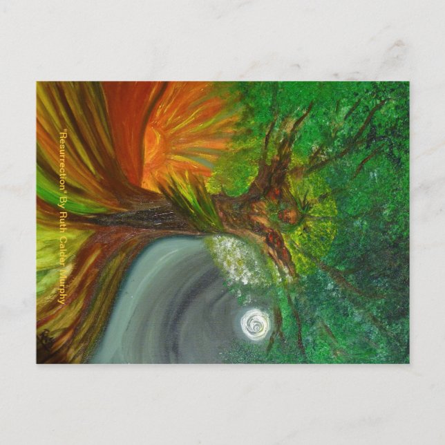 Carte postale "Résurrection" (Devant)