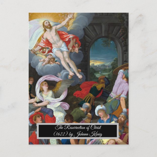 Carte Postale Résurrection du Christ (Devant)