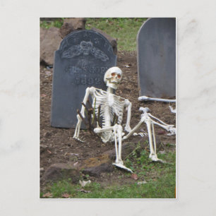 Carte Postale Résurrection du squelette