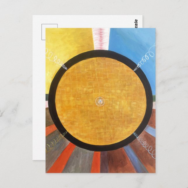 Carte Postale Retable 3 | Hilma af Klint | (Devant / Derrière)
