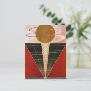 Carte Postale Retable, Groupe X, No.2 par Hilma af Klint