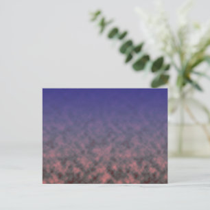Carte Postale Retombées de cendres Rémanence