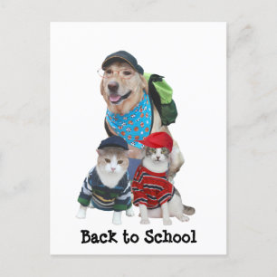 Carte Postale Retour à l'école