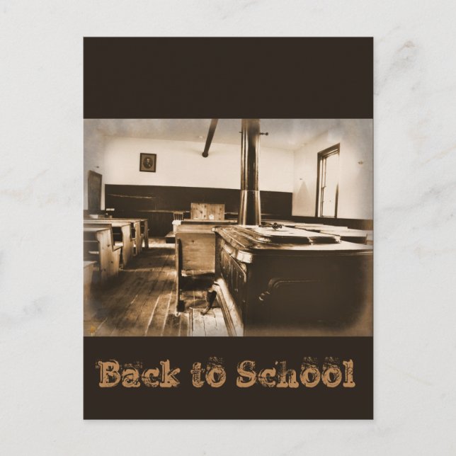 Carte Postale Retour à l'école (Devant)