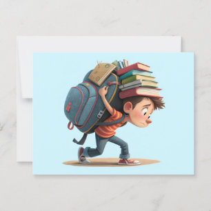 Carte Postale Retour à l'école