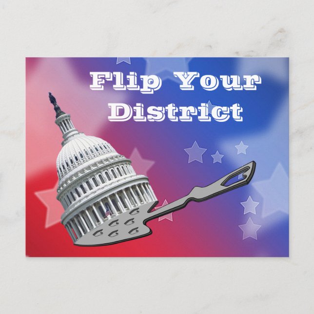 Carte Postale Retourner votre crédit de district 2026 (Devant)