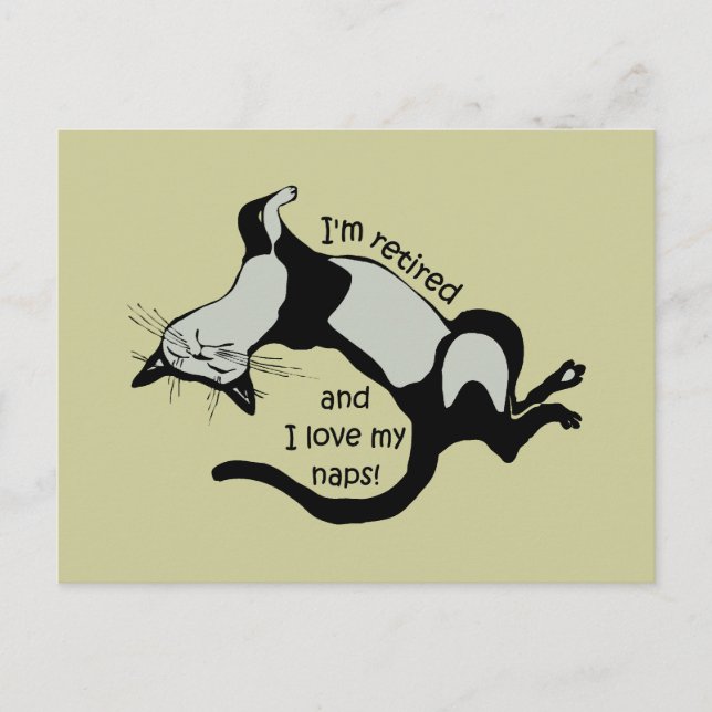 Carte Postale retraite amusante (Devant)