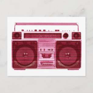 carte postale rétro
