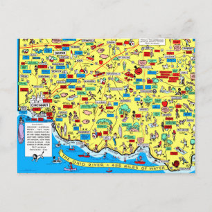 Carte postale Retro 1966 Cincinnati, Ohio