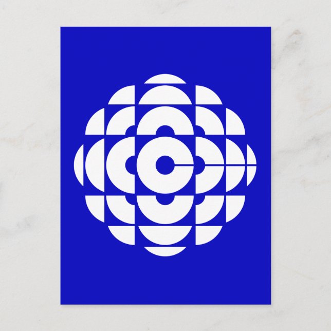 Carte Postale Rétro 1986-1992 - Blanc (Devant)