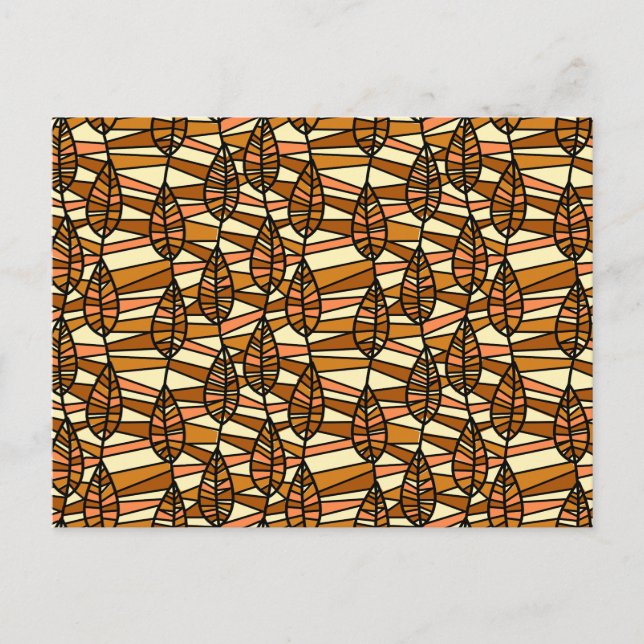 Carte postale Retro Automne (Devant)