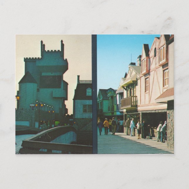 Carte postale Retro Brigantine Castle (Devant)