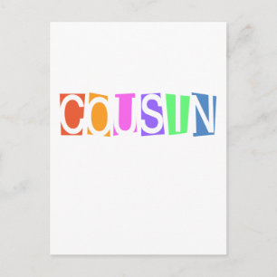 Carte Postale Retro Cousin