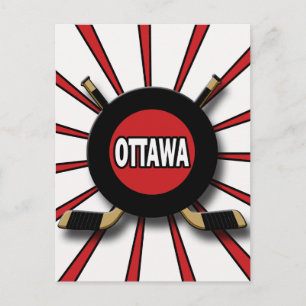 CARTE POSTALE RETRO OTTAWA HOCKEY
