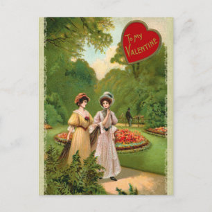 Carte postale Retro Valentine