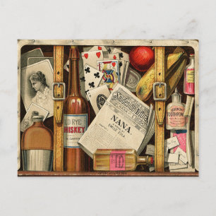 Carte postale Retro Vintage voyage