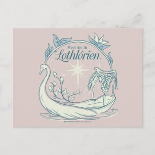 Carte Postale Retrouvez-moi à LOTHLORIEN™ - Bateau cygne