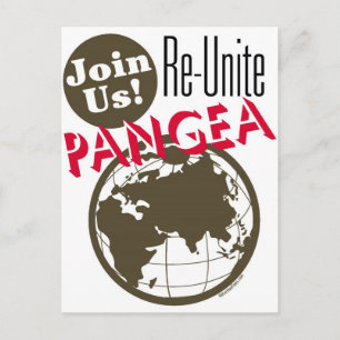 Carte Postale Réunir Pangea
