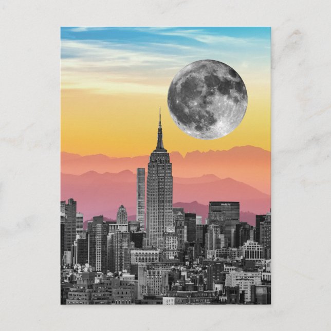 Carte Postale Rêve de New York (Devant)