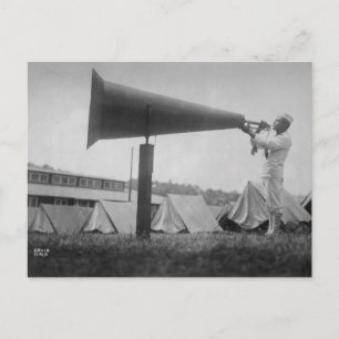 Carte Postale Reveille - Marine Training, Seattle (vers 1917)