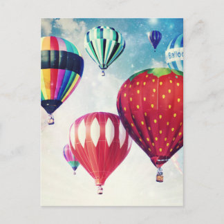 Carte Postale Rêver de ballons à air chaud