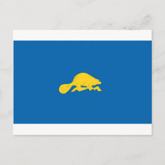 Carte Postale Reverse du drapeau officiel de l'État de l'Oregon