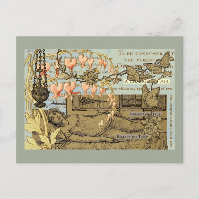 Carte Postale Rêves du printemps (Devant)