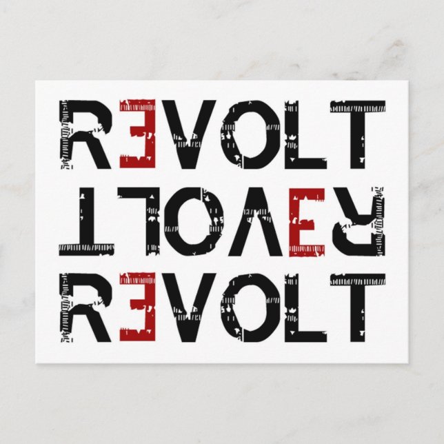 Carte postale REVOLT (Devant)