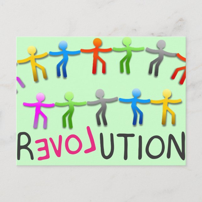 Carte Postale Révolution (Devant)