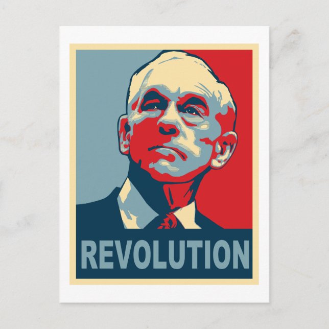 Carte Postale Révolution de Ron Paul (Devant)