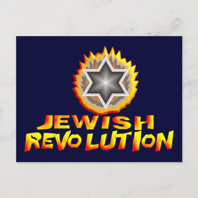 Carte Postale Révolution juive (Devant)