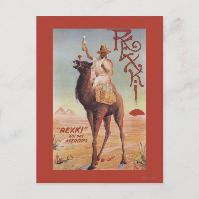 Carte Postale Rexki - Roi des avant-dîners Liqueurs (Devant)